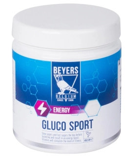 GLUCO SPORT 450 g vitamínový přípravek s pomalými a rychlými cukry pro energetickou vzpruhu